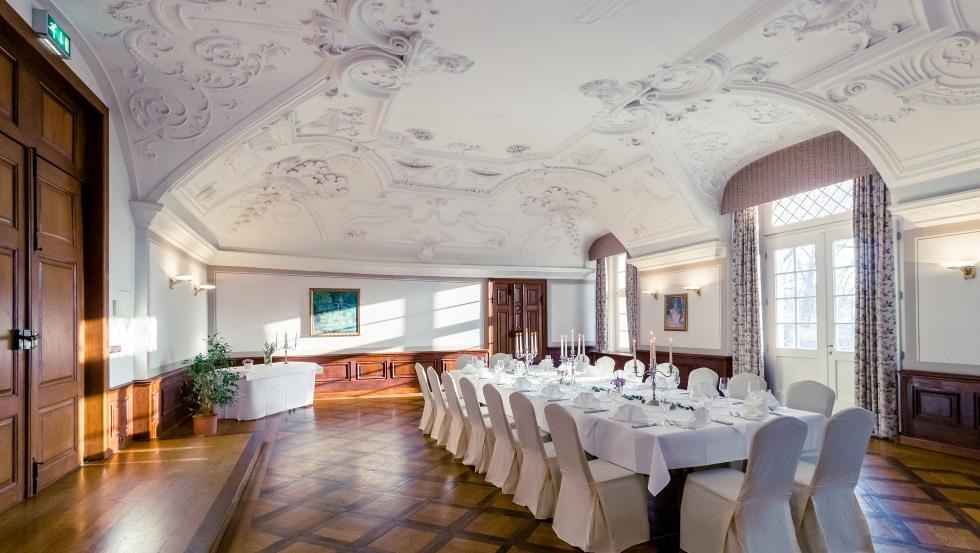 Sala Cezara w hotelu Schloss Neustadt-Glewe, &copy; Hotel Schloss Neustadt-Glewe