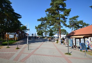 the spa square in Glowe // &copy; Tourismuszentrale R&uuml;gen