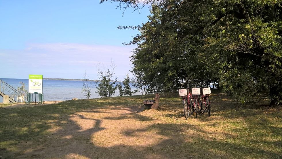 E-bike oplaadpunt in Zierow, &copy; Touristisches Informations- und Gemeindezentrum Zierow
