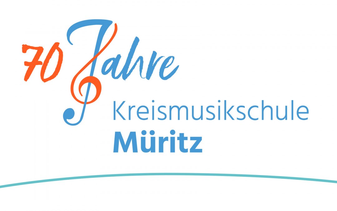 70Jahre_KM_Logo_1920x1080, © Kreismusikschule Müritz