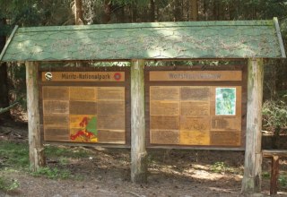 Informationen zum Leben des Wolfes in der Region // &copy; Mecklenburgische Kleinseenplatte Touristik GmbH