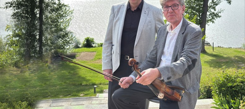 Thorsten Rosenbusch und Dr. Eckart Möbius (v.l.n.r.) // © Norbert Becker Thorsten Rosenbusch und Dr. Eckart Möbius (v.l.n.r.) // © Norbert Becker