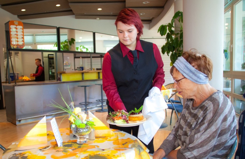 Training cafeteria of the BBW Greifswald, © BBW Greifswald/Henry Dramsch