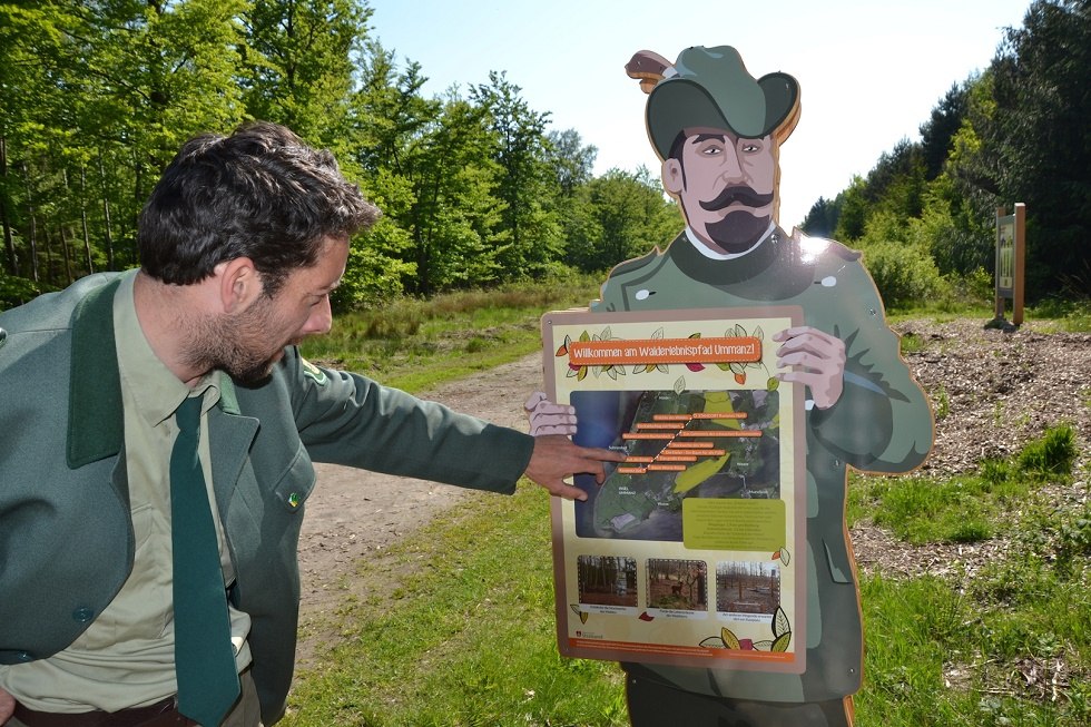 Leśny szlak przygodowy Ummanz // &copy; Tourismuszentrale R&uuml;gen