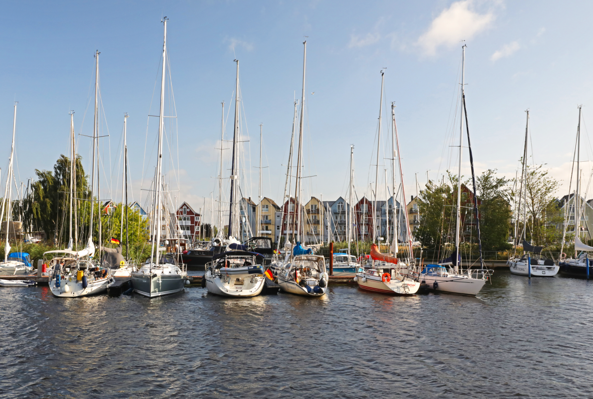 Marina i przystań Greifswald, © TMV/Gohlke Marina i przystań Greifswald, © TMV/Gohlke