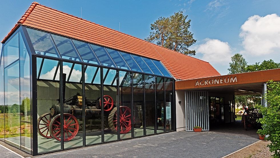 Toegang tot het AGRONEUM Alt Schwerin, © AGRONEUM/Hans Dieter Graf