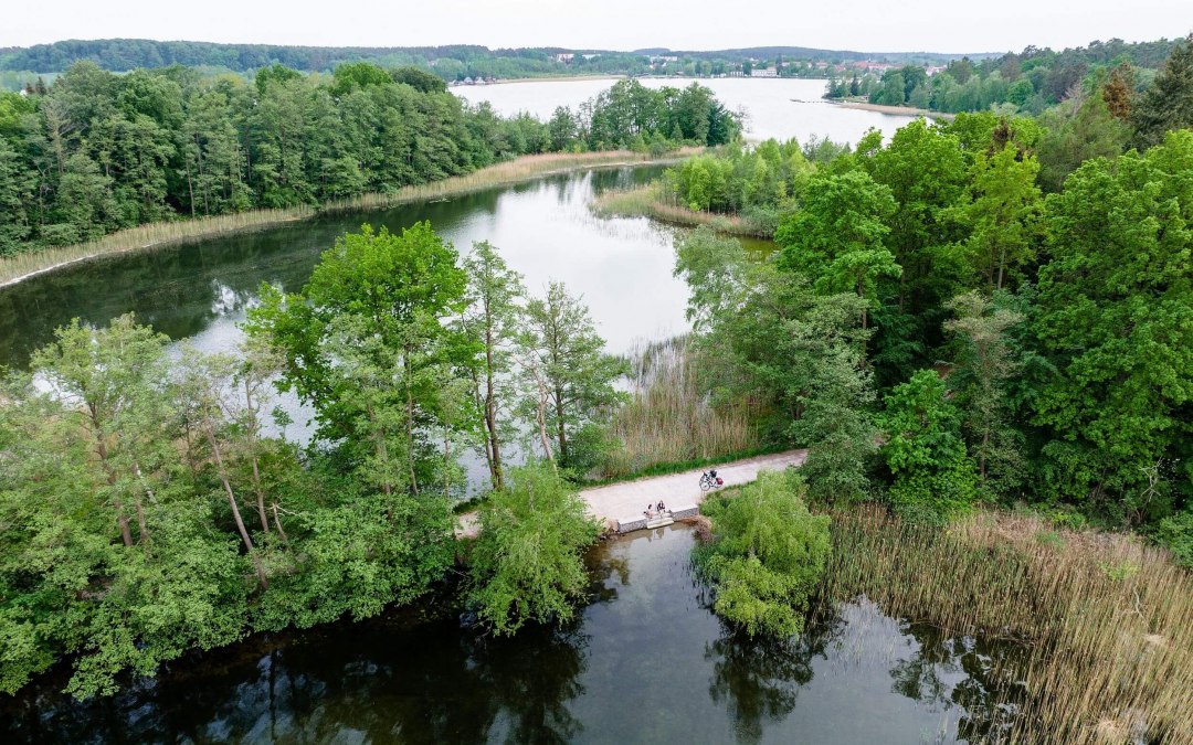 Przerwa między jeziorami // © MV-T/Gänsicke Przerwa między jeziorami // © MV-T/Gänsicke