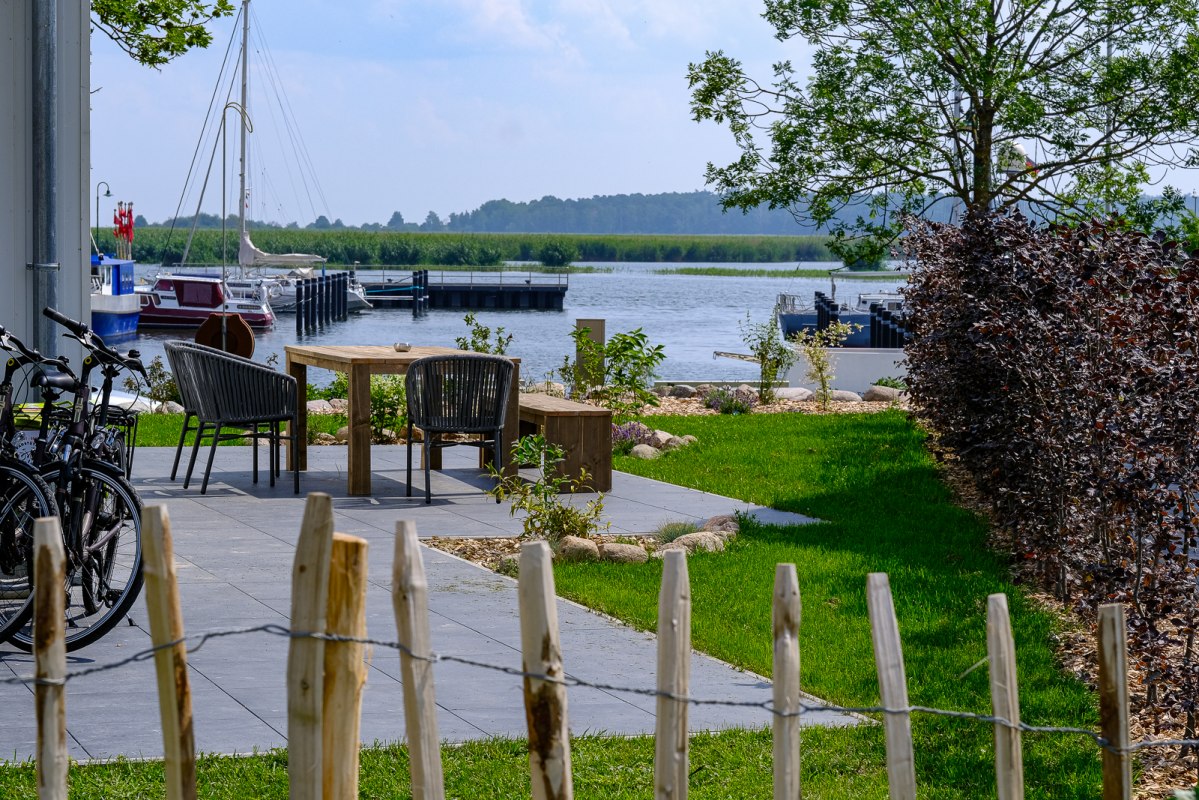 View from the terrace // &copy; Resort Stettiner Haff