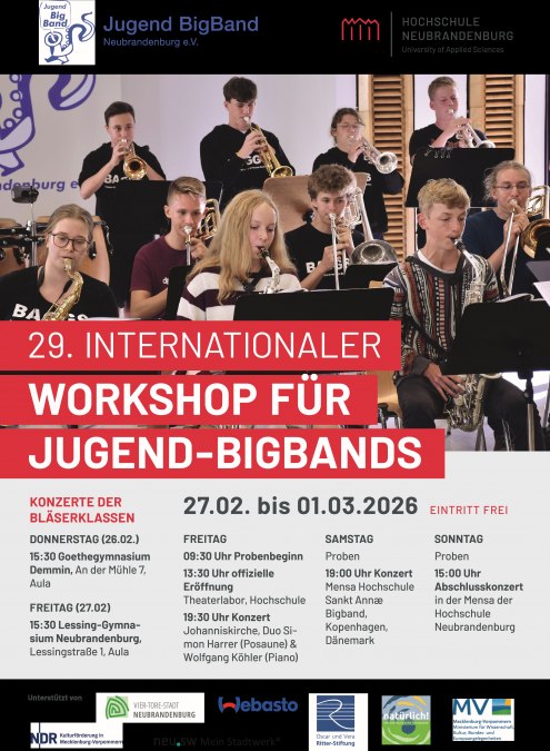 © JugendBigBand Neubrandenburg e.V. © JugendBigBand Neubrandenburg e.V.