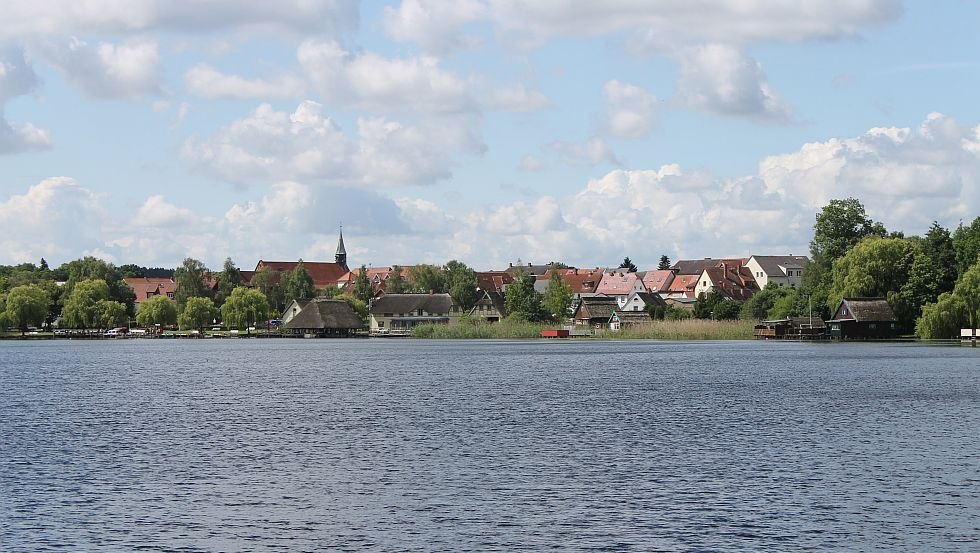 Krakau ligt ook aan het gelijknamige meer, © Touristinformation Krakow am See