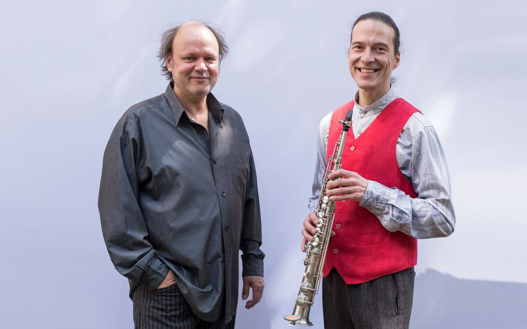 Volker Jaekel (links) - orgel en Gert Anklam - saxofoon, © Gisela Guertler