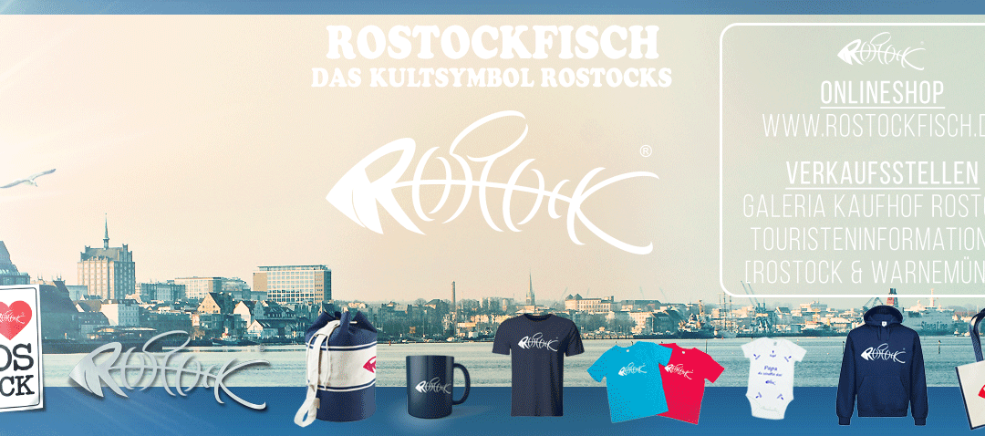 Rostocka ryba... ?? ...przyciąga wzrok, zapada w pamięć i jest zabawna - i szturmem zdobyła serca mieszkańców Rostocku i wszystkich, którzy kochają Rostock., © www.rostockfisch.de
