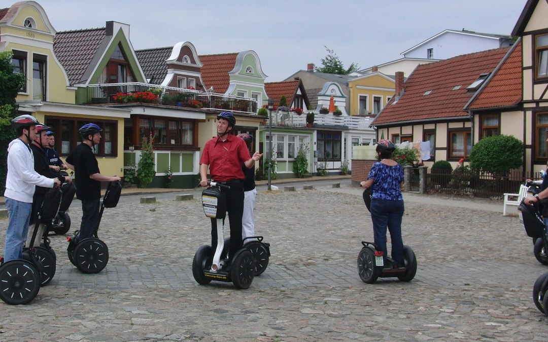 Korte historische excursies tijdens de Segway tour, © SegTime