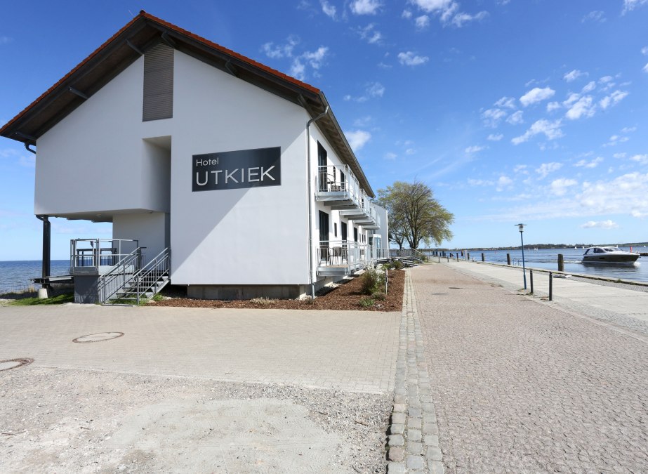 Widok Utkiek z zewnątrz, © Hotel Utkiek