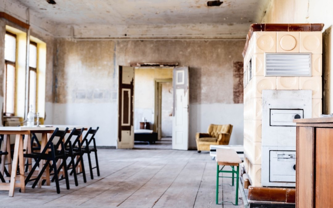 Eerste gebruik als werkruimte in het landhuis Rossin, © Verein Schlösser und Herrenhäuser MV / Lars  Schoenherr