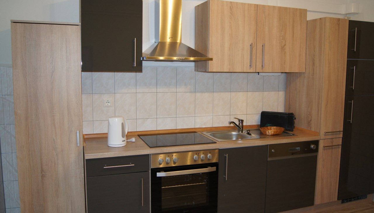 Naast een fornuis en koelkast heeft onze keuken ook een vaatwasser, © A. Prager Naast een fornuis en koelkast heeft onze keuken ook een vaatwasser, © A. Prager