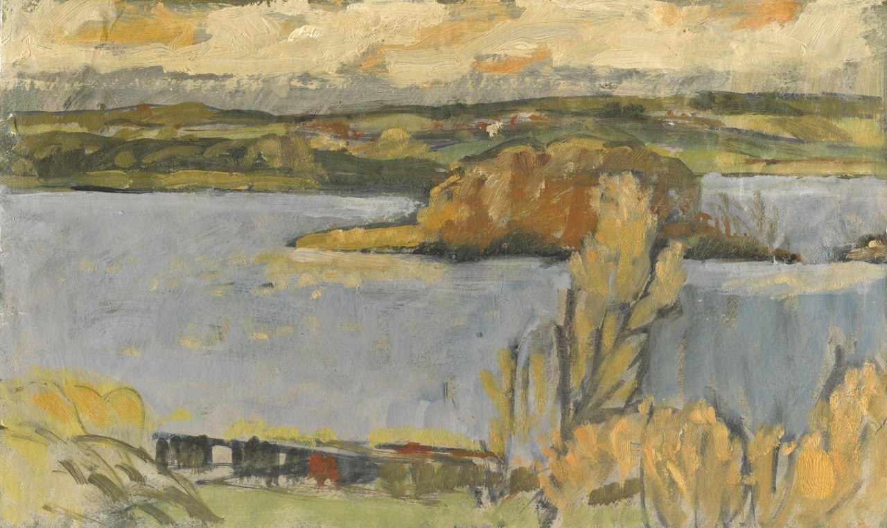 Autumn Lake, &copy; Irene Sohler