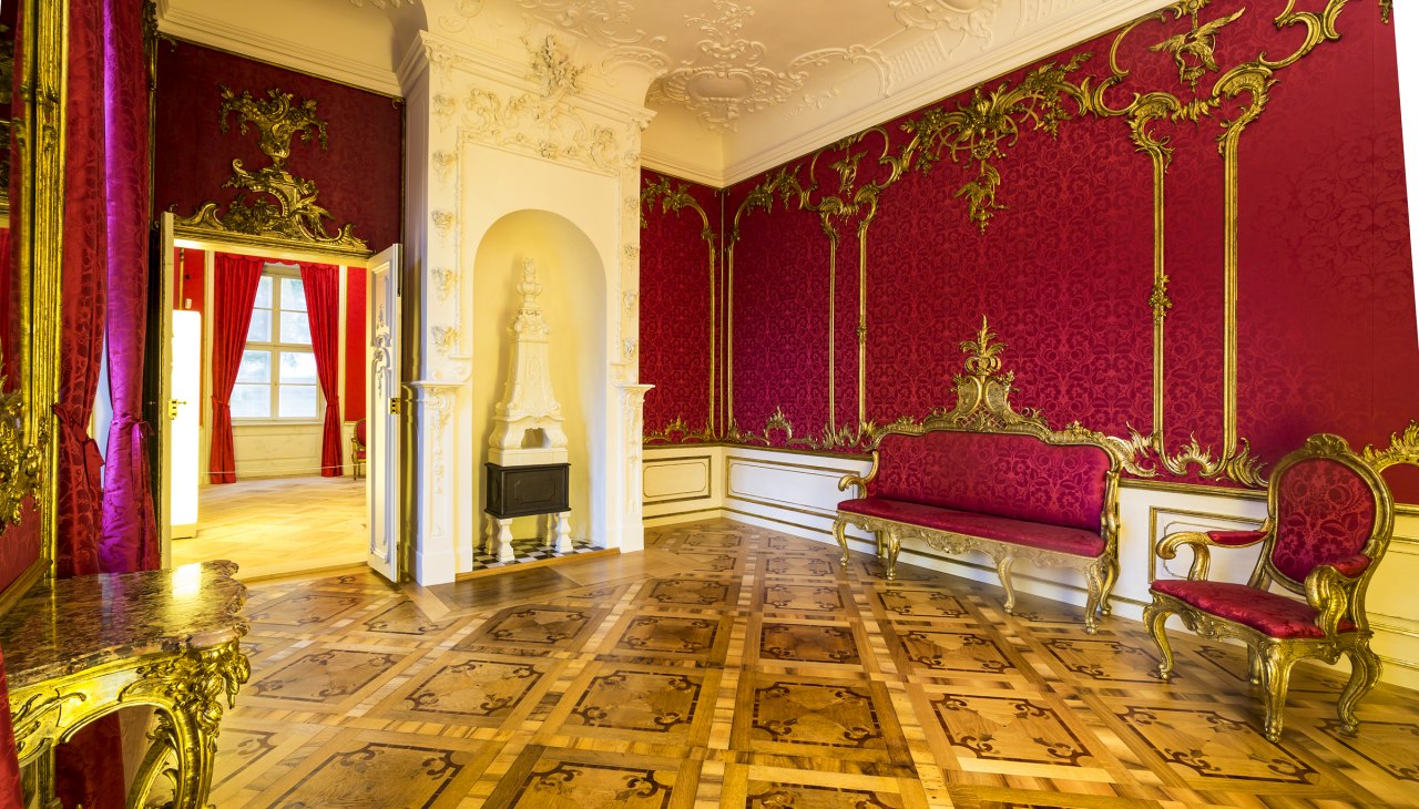 Sala audiencyjna w zamku Mirow, © SSGK M-V / Timm Allrich