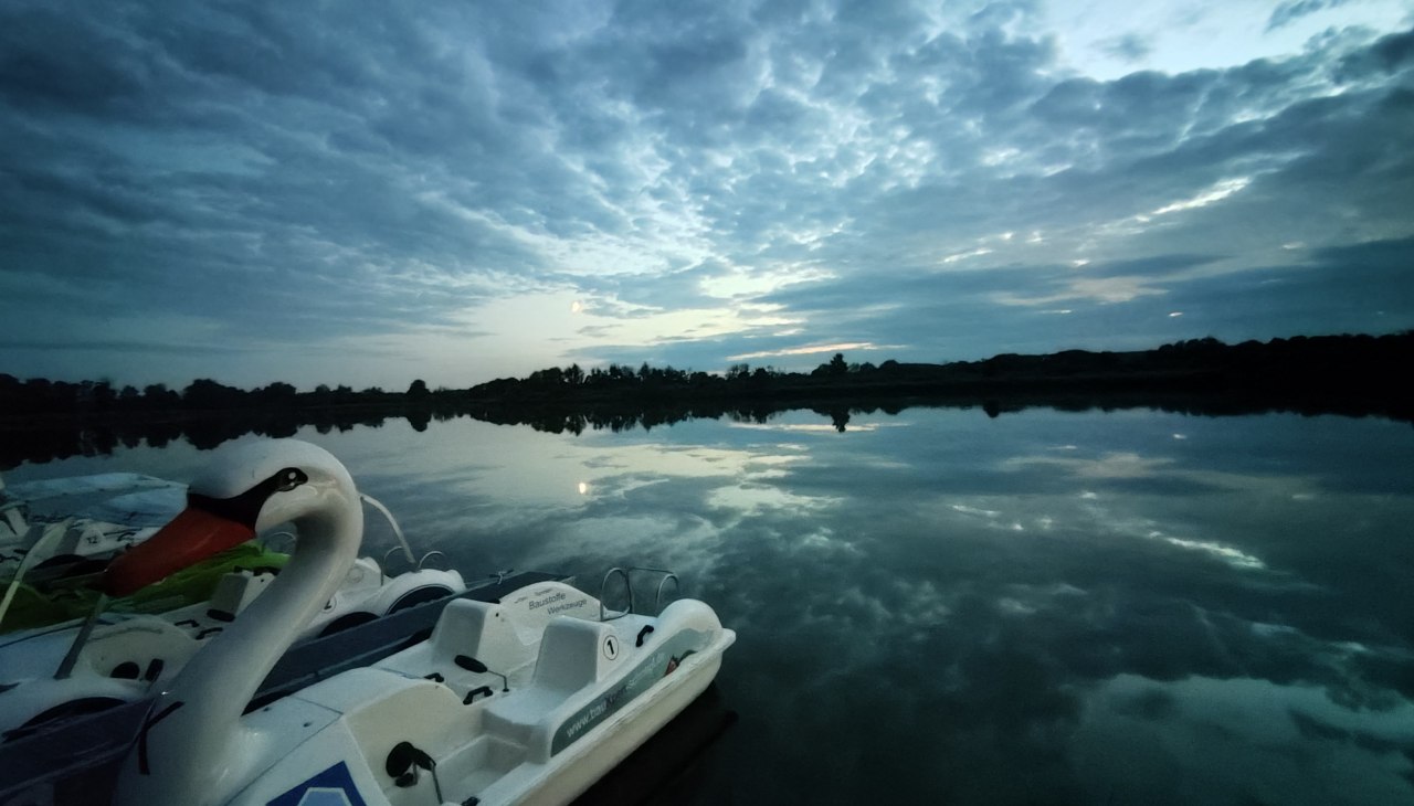 Sonnenuntergang Burgwallinsel Foto Jana Koch, &copy; Jana Koch