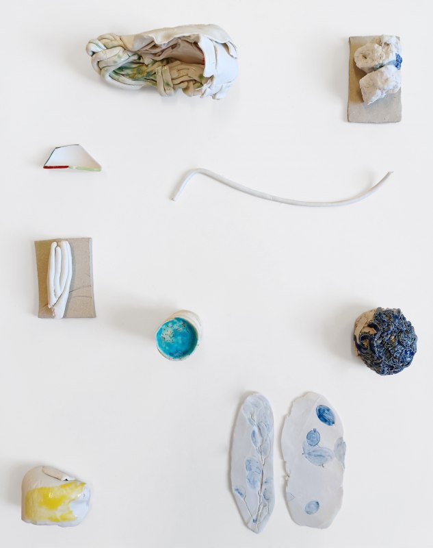 Dana JESTage des Lichts / wild, Denmark, 2025Multipart, ceramic, 62 x 50 cm, © © Dana JES Dana JESTage des Lichts / wild, Denmark, 2025Multipart, ceramic, 62 x 50 cm, © © Dana JES