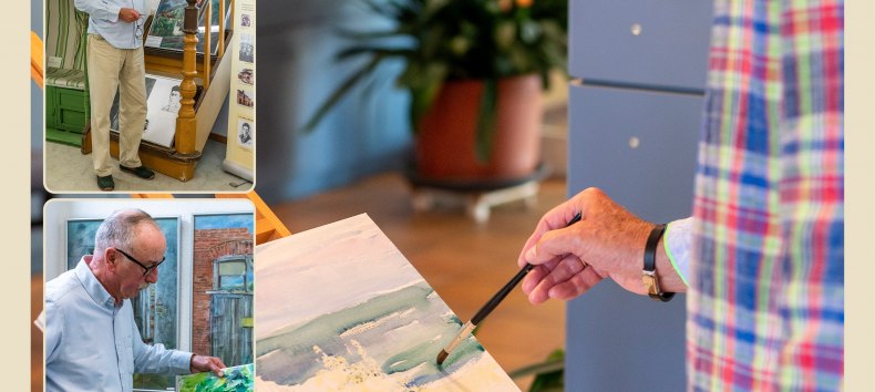 "Painting & Graphics" by Joachim Weyrich // &copy; Andr&eacute; Pristaff / Tourismus- und Kur GmbH Graal-M&uuml;ritz