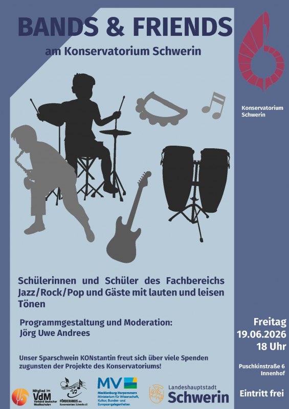 Bands & Friends 2026 // © LHS/Konservatorium Bands & Friends 2026 // © LHS/Konservatorium