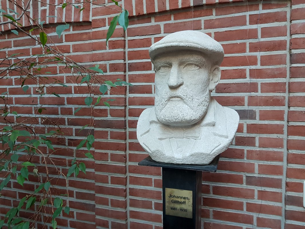 Popiersie Gillhoffa, &copy; Stadt Ludwigslust