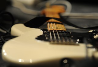 Bild på en gitarr // © hmt Rostock Bild på en gitarr // © hmt Rostock