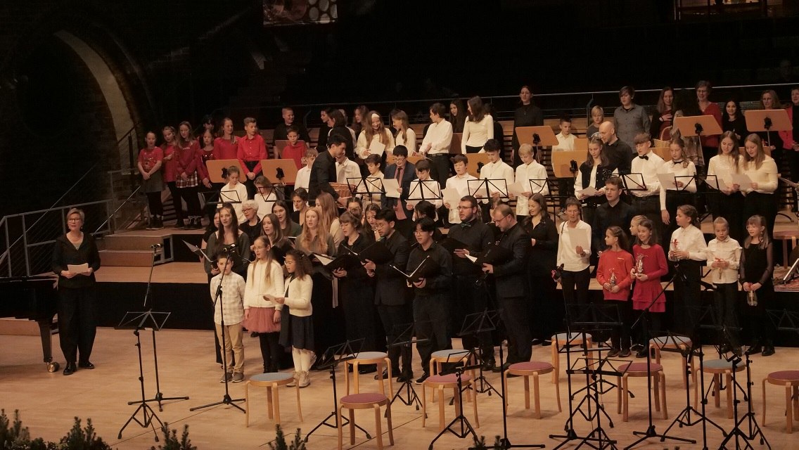 Afsluiting van het kerstconcert 2024, © Kon.centus Afsluiting van het kerstconcert 2024, © Kon.centus