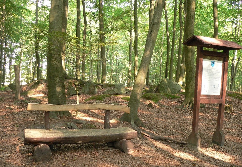 Na archeologicznej ścieżce dydaktycznej., © H.Koch / Dorf Museum Lohmen