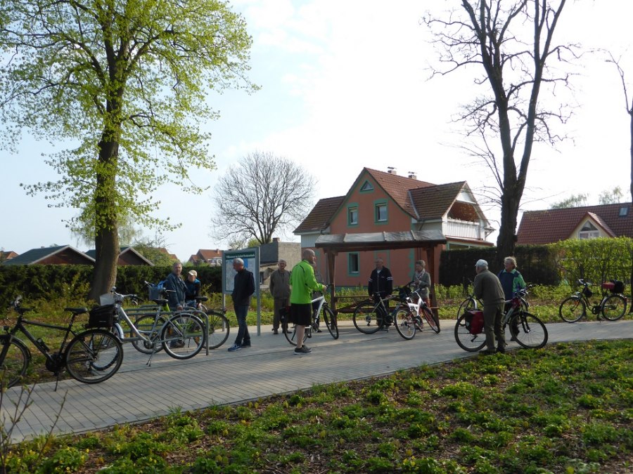 the rest area opposite the Ueckermünde Zoo, © Uta Sommer