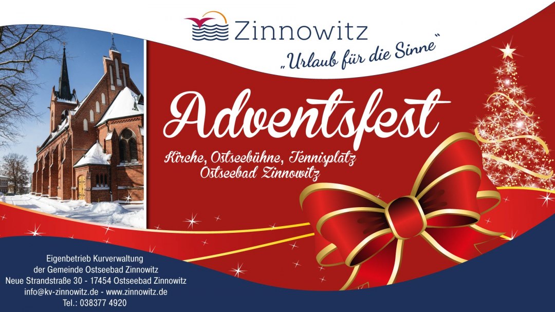 Festiwal Adwentowy w Zinnowitz, © Adventsmarkt Usedom Zinnowitz Ostsee