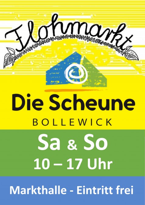 Pchli targ w hali targowej, © Die Scheune Bollewick
