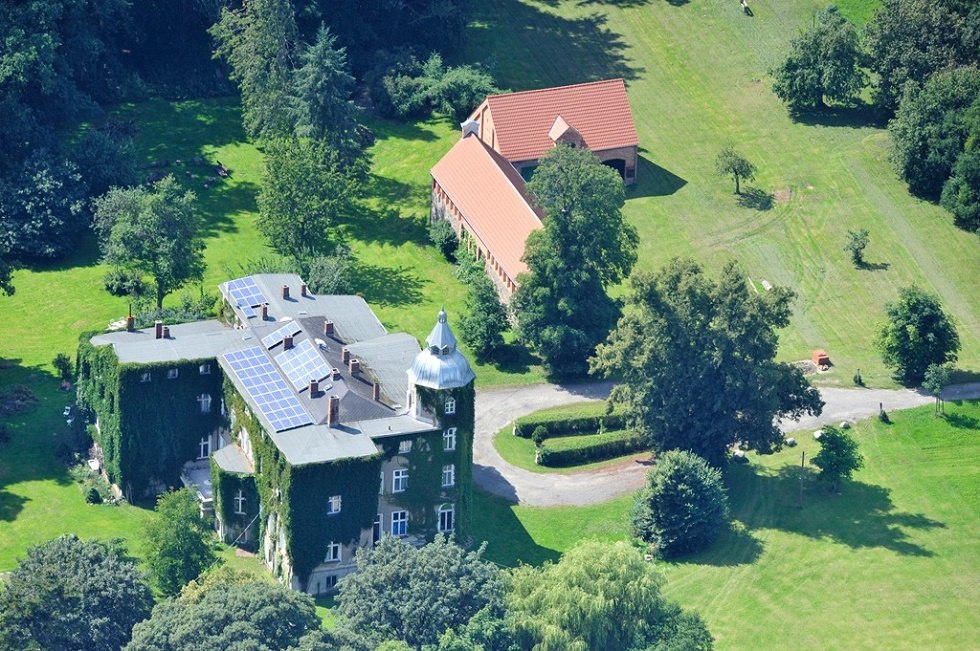 Uitzicht op het landgoed, © euroluftbild.de