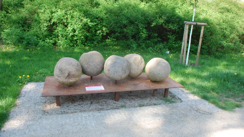 Blidensteine in de wallen van Parchim, © Stadt Parchim