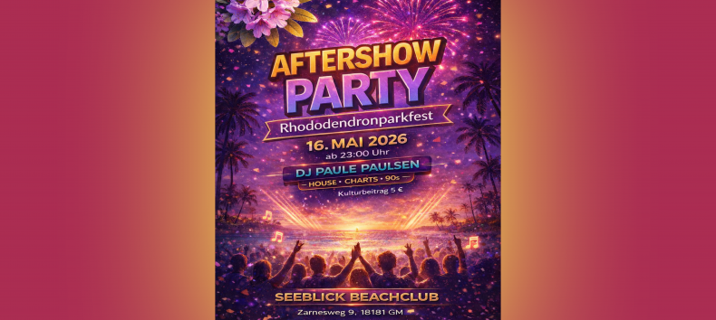 Aftershow party for the Rhododendron Park Festival // &copy; Benjamin Kliesch