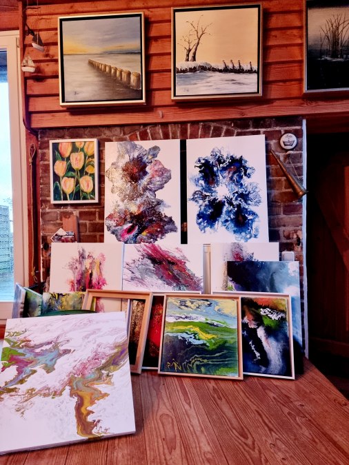 Painting Julia Seemann, © Südliche Boddenküste