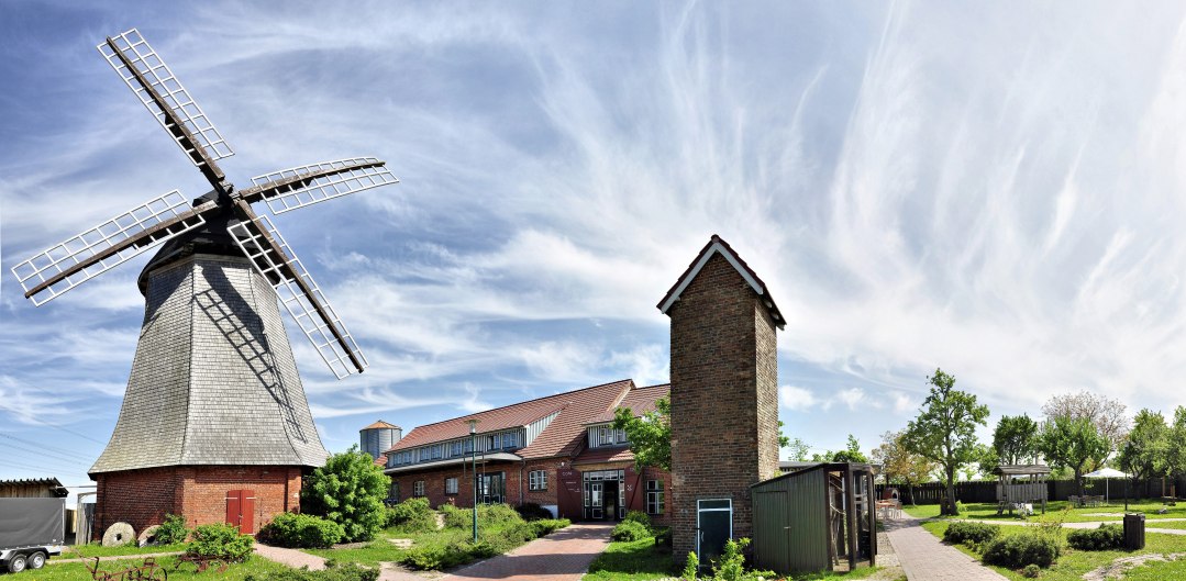 The historical listed ensemble of the mill yard, © HSF The historical listed ensemble of the mill yard, © HSF