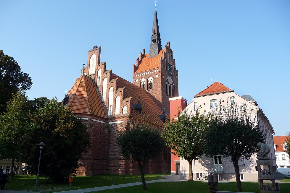 Kościół i ratusz miasta Uznam, © Sabrina Wittkopf-Schade