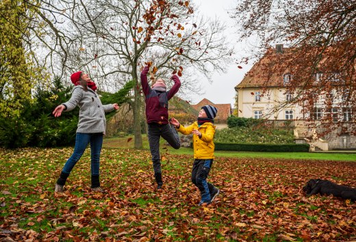 Osiedle Klein Nienhagen jesienią, © TMV/Tiemann