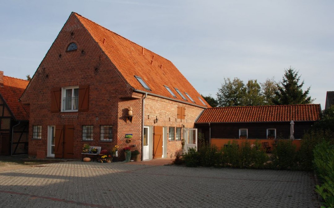 Widok z zewnątrz Tourismushof Clewes Grün, © Tourismushof "Clewes Grün"