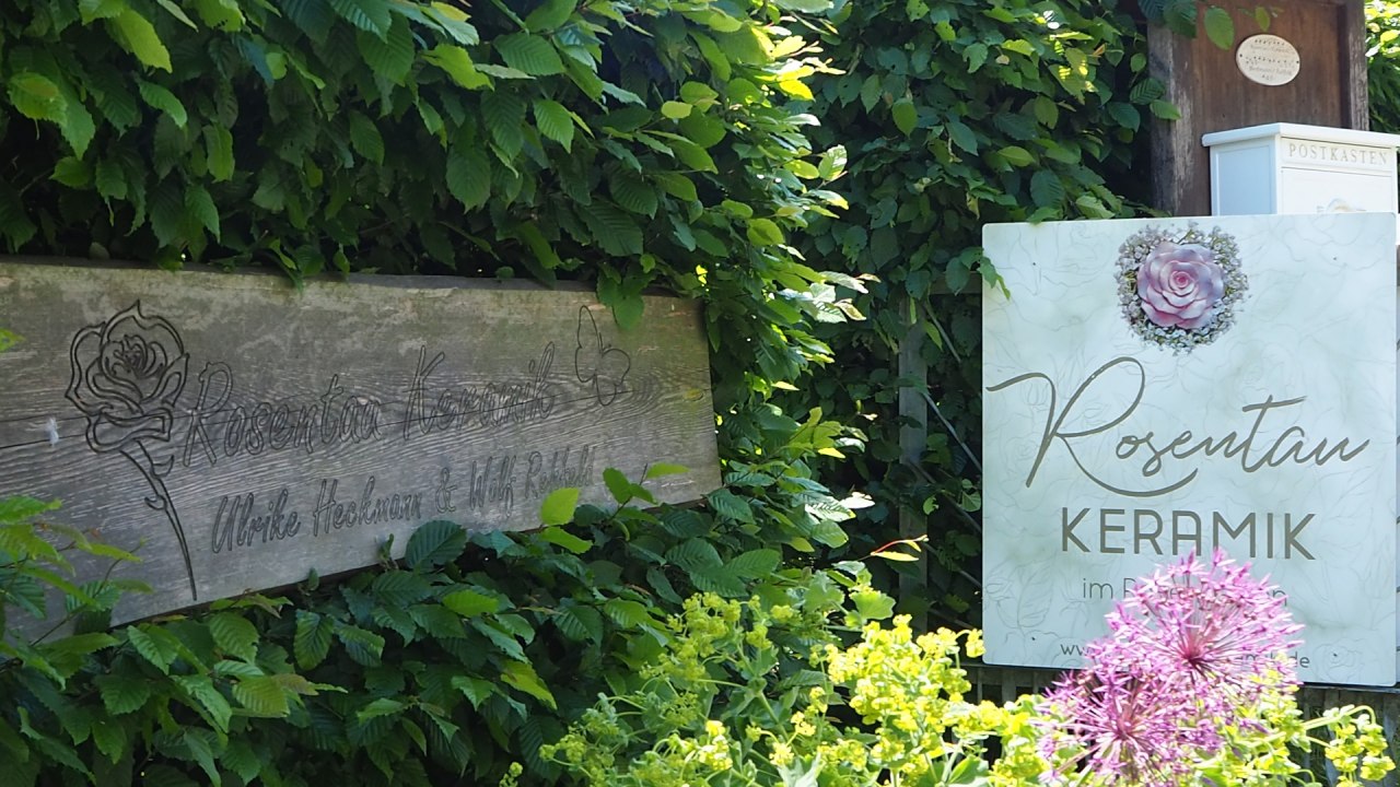 Witamy w Rosentaukeramik, &copy; Manuela Steimle
