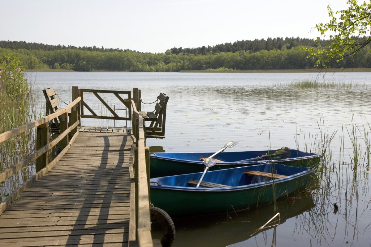 Jetty w ośrodku wypoczynkowym Gut Settin // &copy; Resort Gut Settin