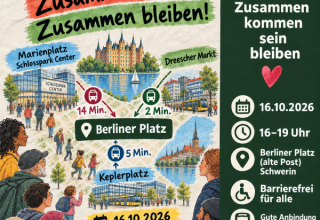 Zusammenkommen! Zusammen sein! Zusammen bleiben! // © Robert Fehlandt Zusammenkommen! Zusammen sein! Zusammen bleiben! // © Robert Fehlandt