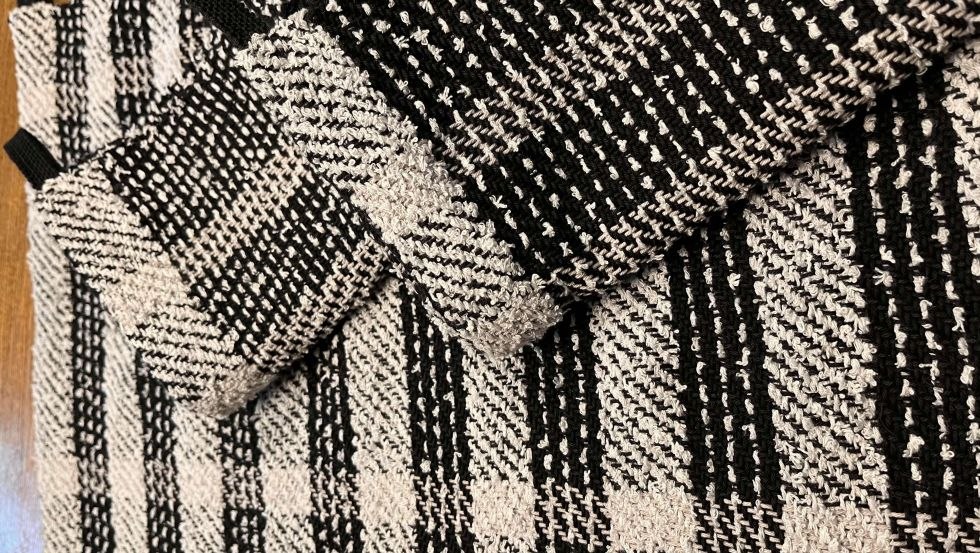 Small towels, woven from cotton, &copy; Doreen-Cathrin Dahms-Lehmann