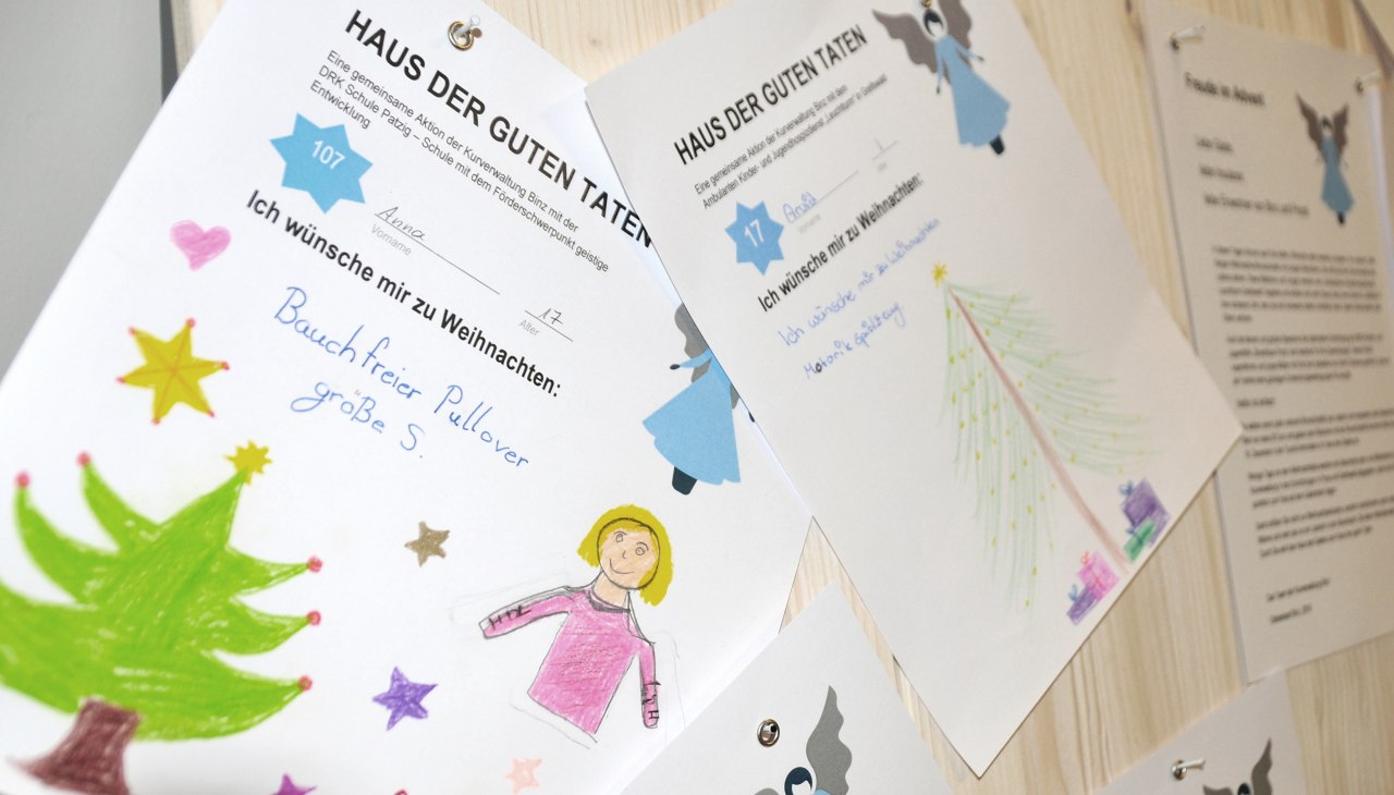 Kerstcampagne: Huis van goede daden, © Binzer Bucht Tourismus
