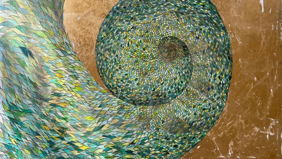 Life II , Mixed media on paper, © Floriane Kalz