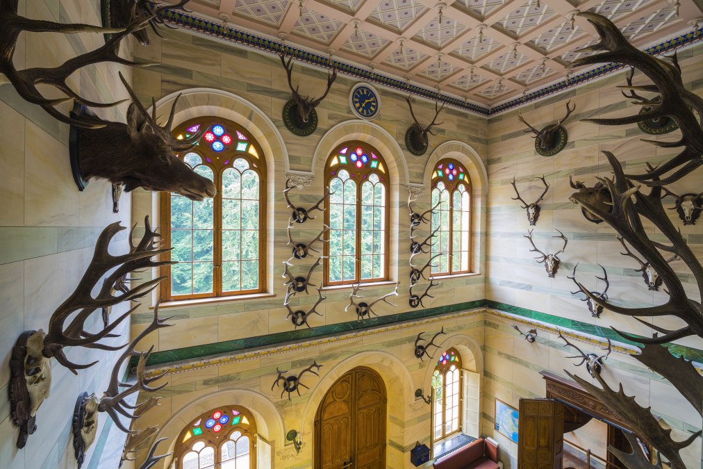 Granitz hunting lodge vestibule, © SSGK MV / Timm Allrich Granitz hunting lodge vestibule, © SSGK MV / Timm Allrich