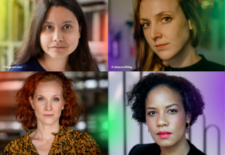 Feministische Presserunde // © Mithu Sanyal © Regentaucher | Valerie Schönian © Johanna Wittig | Teresa Bücker © Gundula Kraus | Hadija Haruna-Oelker © Katarina Ivanisevic Feministische Presserunde // © Mithu Sanyal © Regentaucher | Valerie Schönian © Johanna Wittig | Teresa Bücker © Gundula Kraus | Hadija Haruna-Oelker © Katarina Ivanisevic