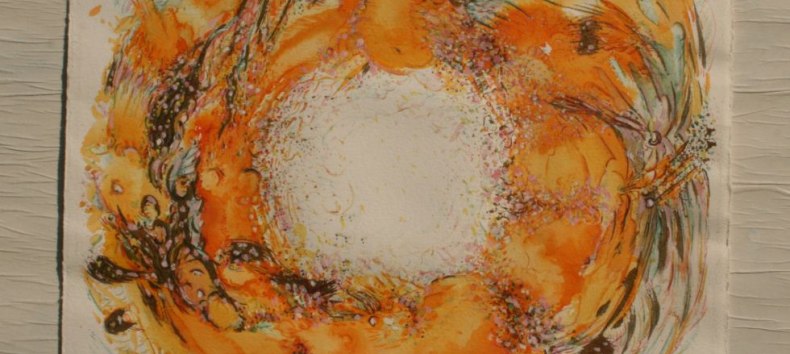 Geschilderd aan 4 zijden, aquarel // &copy; D. Berndt